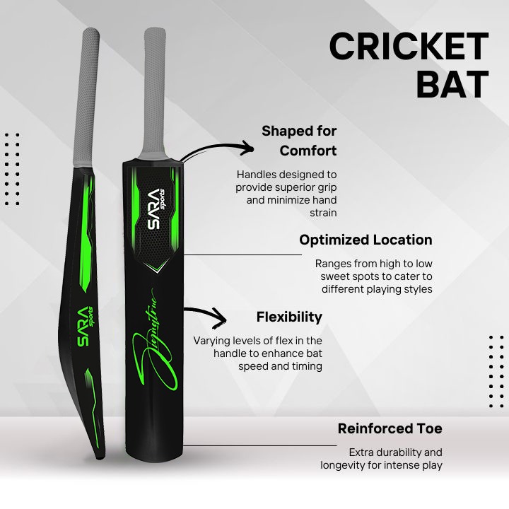 Plastic Cricket Bat Sarasports 4